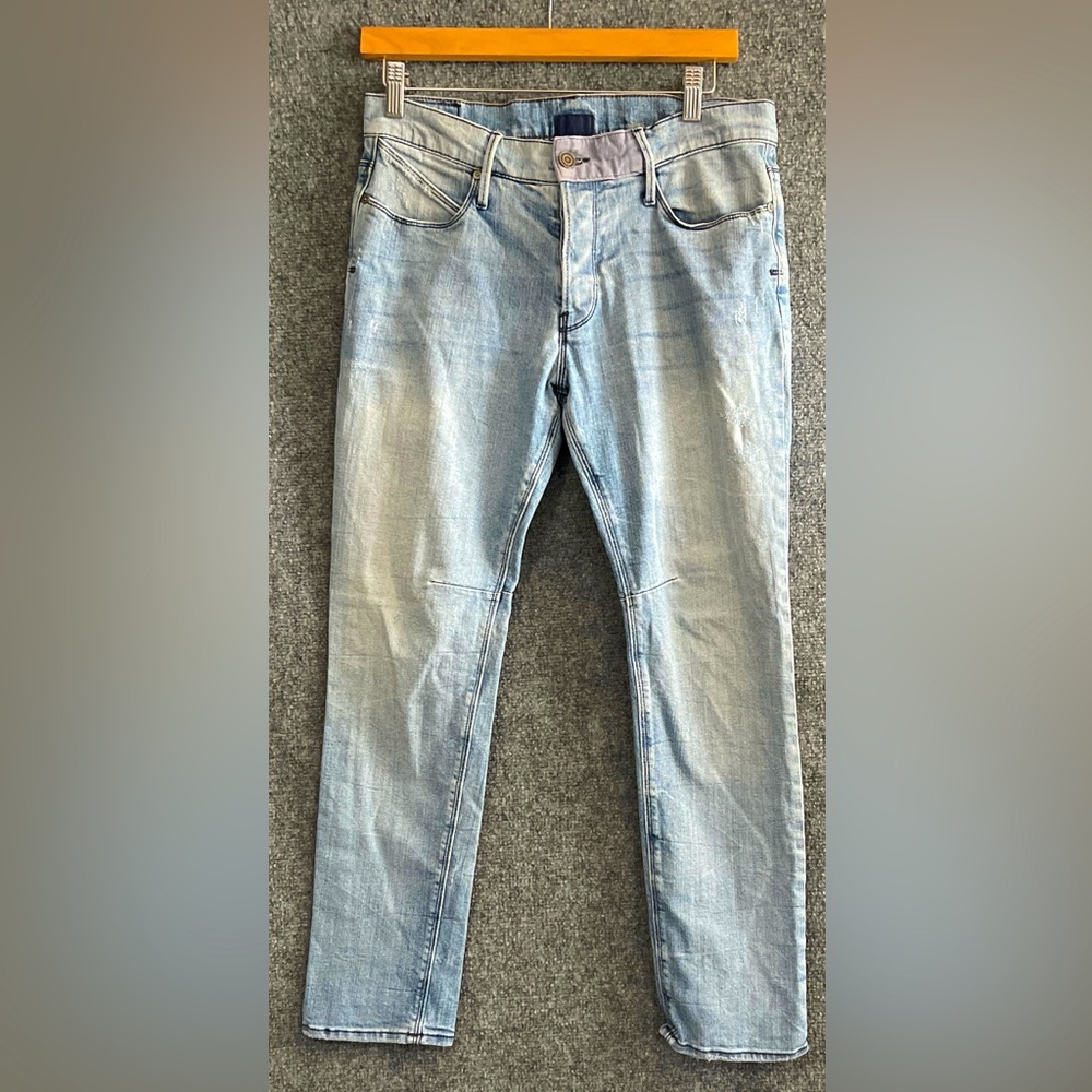 RtA 26 Women’s Jeans Skinny Ankle Button Fly Road to Awe Blue